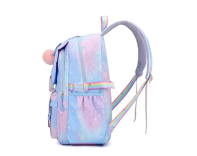 Lilo E Stitch Mochila impermeável para Escola Anime cosplay Bolsa Escolar