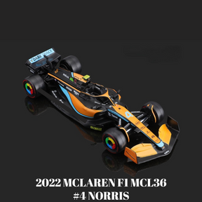 Miniaturas de carros de equipe de Fórmula 1