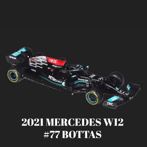 Miniaturas de carros de equipe de Fórmula 1
