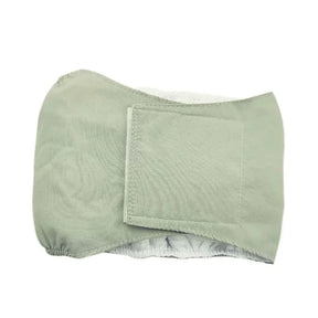 Fralda para cães machos, confortável, macia, reutilizável e lavável, ideal como faixa de barriga oferecendo praticidade e proteção.