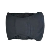Fralda para cães machos, confortável, macia, reutilizável e lavável, ideal como faixa de barriga oferecendo praticidade e proteção.