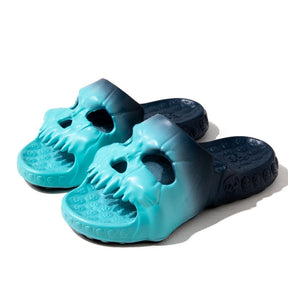Chinelo Caveira Nuvem Skull Slide Moda Confortável