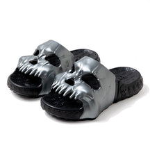 Chinelo Caveira Nuvem Skull Slide Moda Confortável